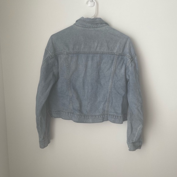 Le Lis distressed Blue Denim Women's Jacket - Picture 12 of 15